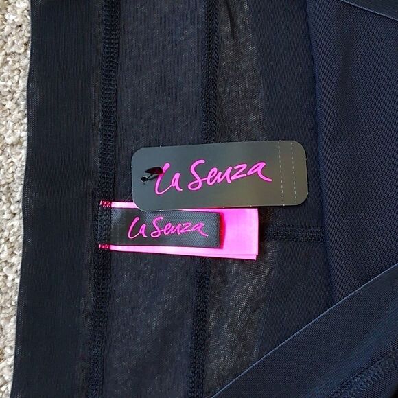 New With Tags La Senza Size XL High Waist Shaping Black G-String - Picture 8 of 11